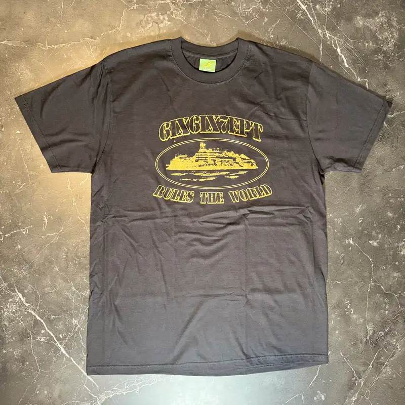 Corteiz 667 Black Tee - 1
