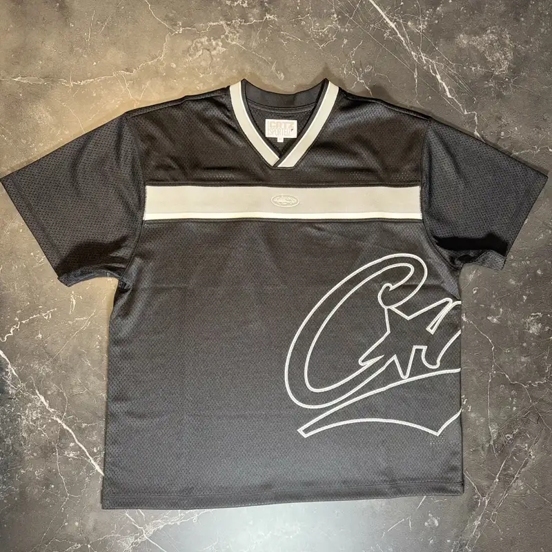  Corteiz BTR Practice Top Black Jersey - 1