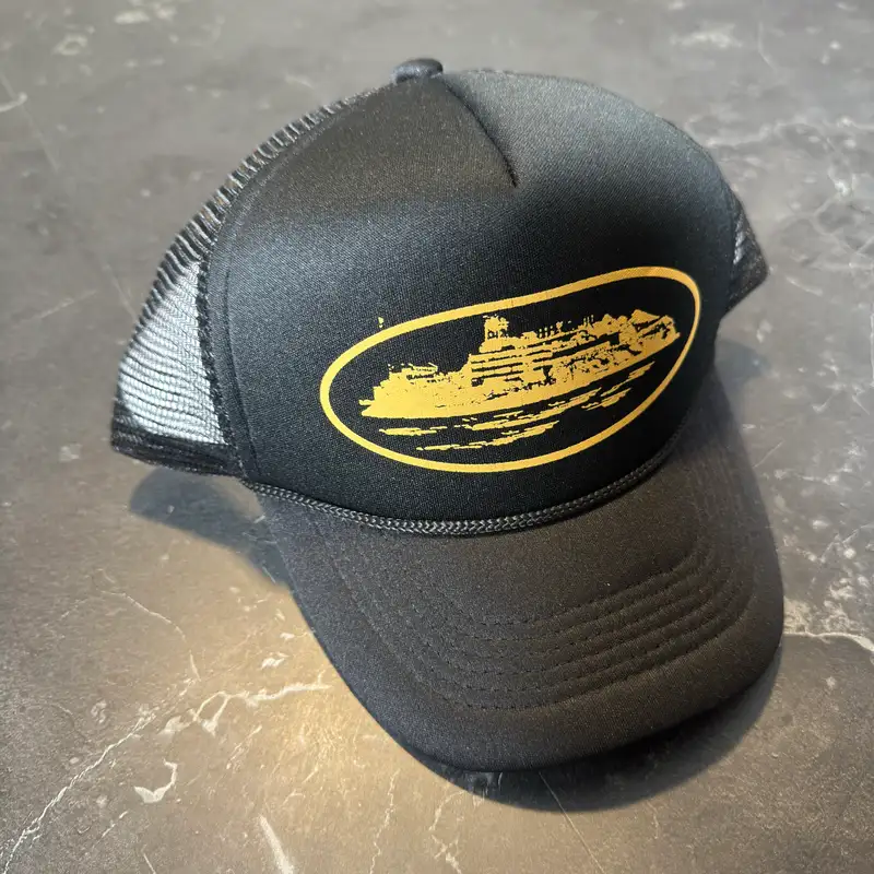 Corteiz 667 Black Trucker Hat - 1