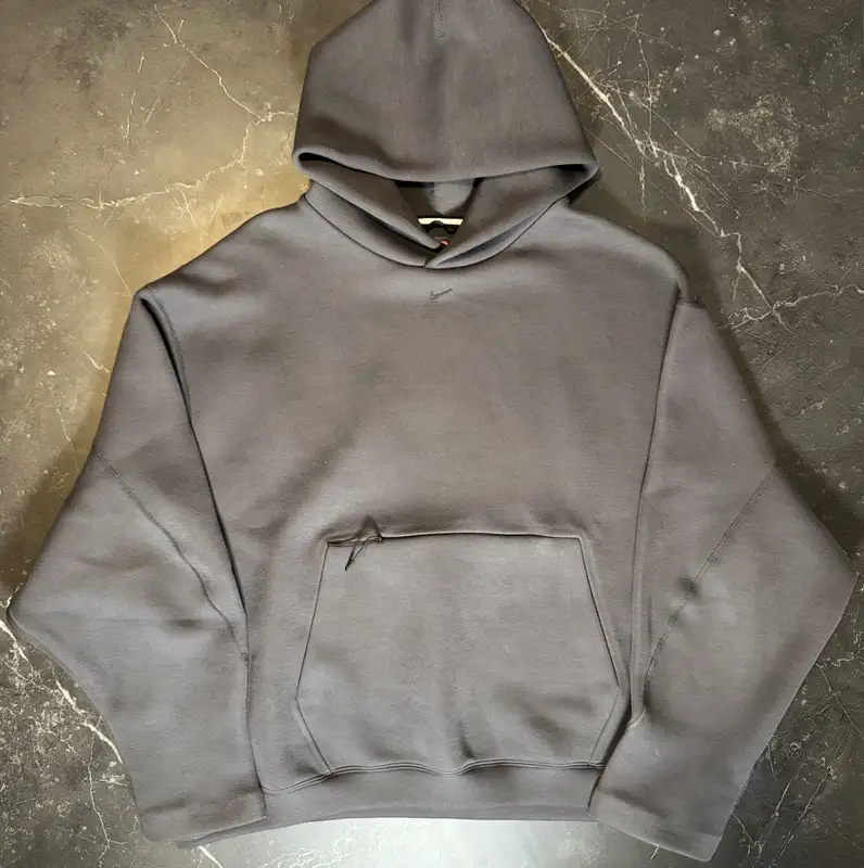Tech Ergo Fleece Black Hoodie - 1