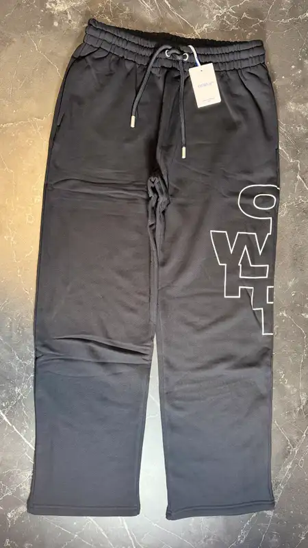 Off-White Outline Arrow Black Sweatpant - 1