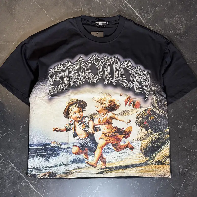 Mixed Emotions Black Seaside Tee - 1