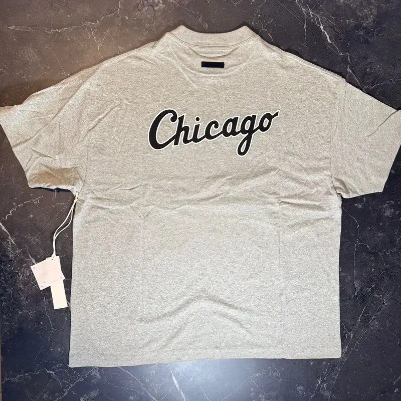 Essentials White Sox Concrete Heather Tee 2