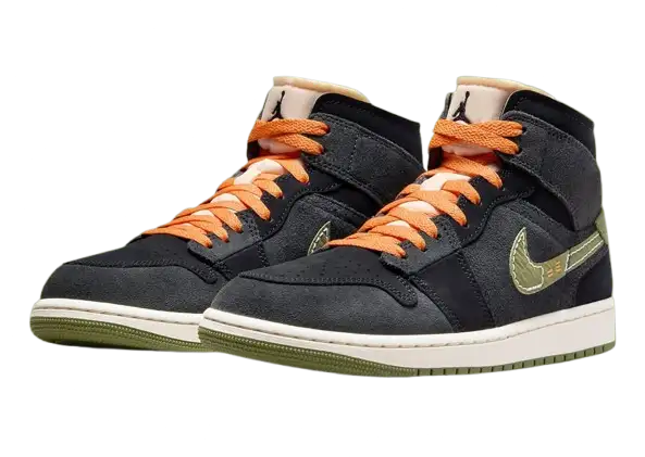 Jordan 1 Mid Craft Sky J Light Olive - 1