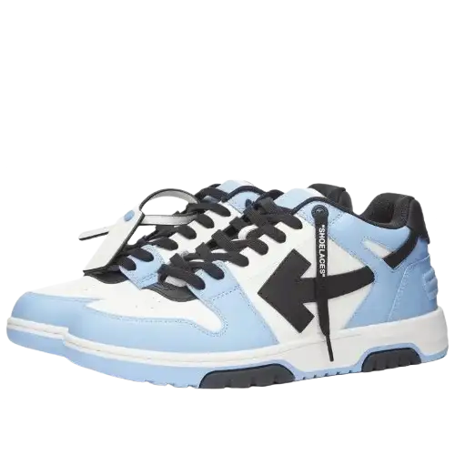 Off White Out Of Office Low Sky Blue Black - 1