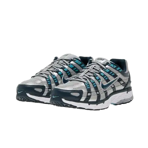 P-6000 Metallic Silver Midnight Navy - 1