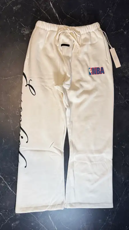 Essentials NBA Flare Sweatpant Cream - 1