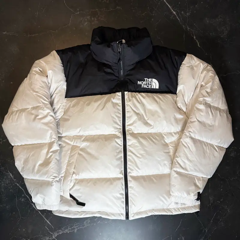 The Nort Face Nuptse 700 White Dune - 1