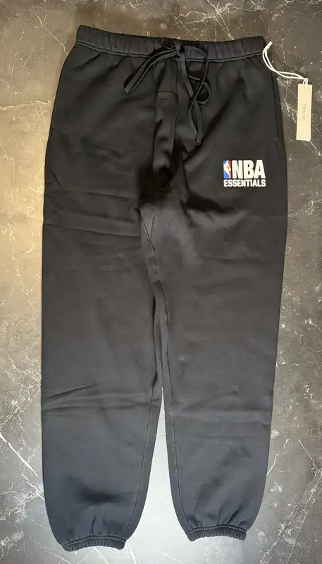 Essentials NBA Classic Fit Black Pant - 1