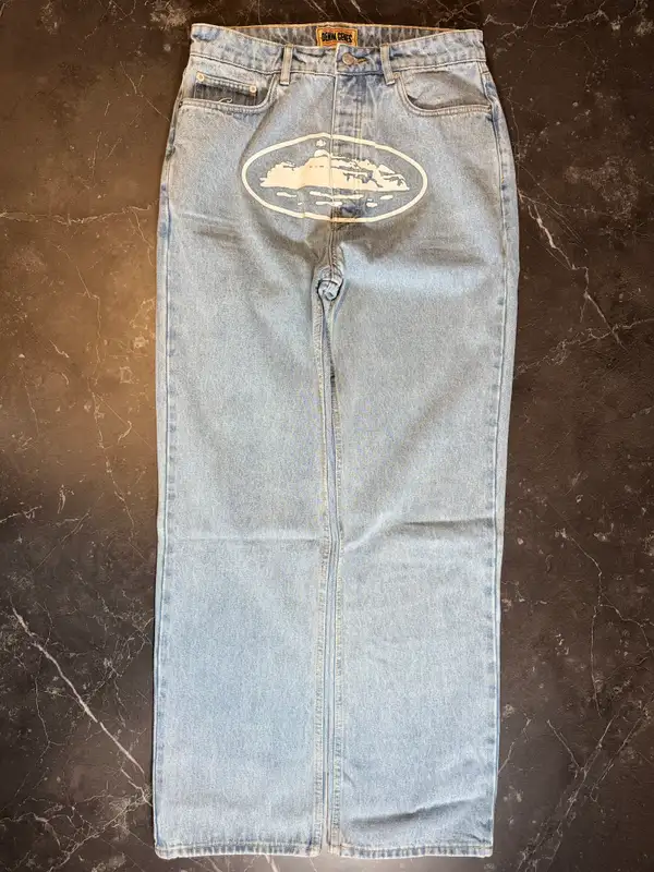 Corteiz Island Baggy Jeans Stonewash - 1