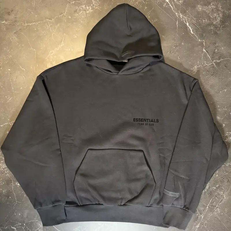Essentials Hoodie Vintage Black - 1