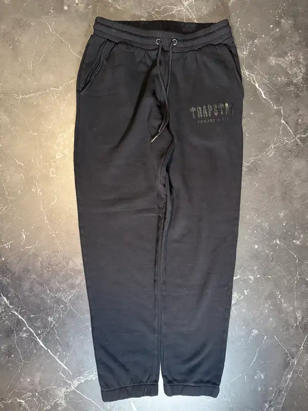 Trapstar Monochrome Black Sweatpant - 1