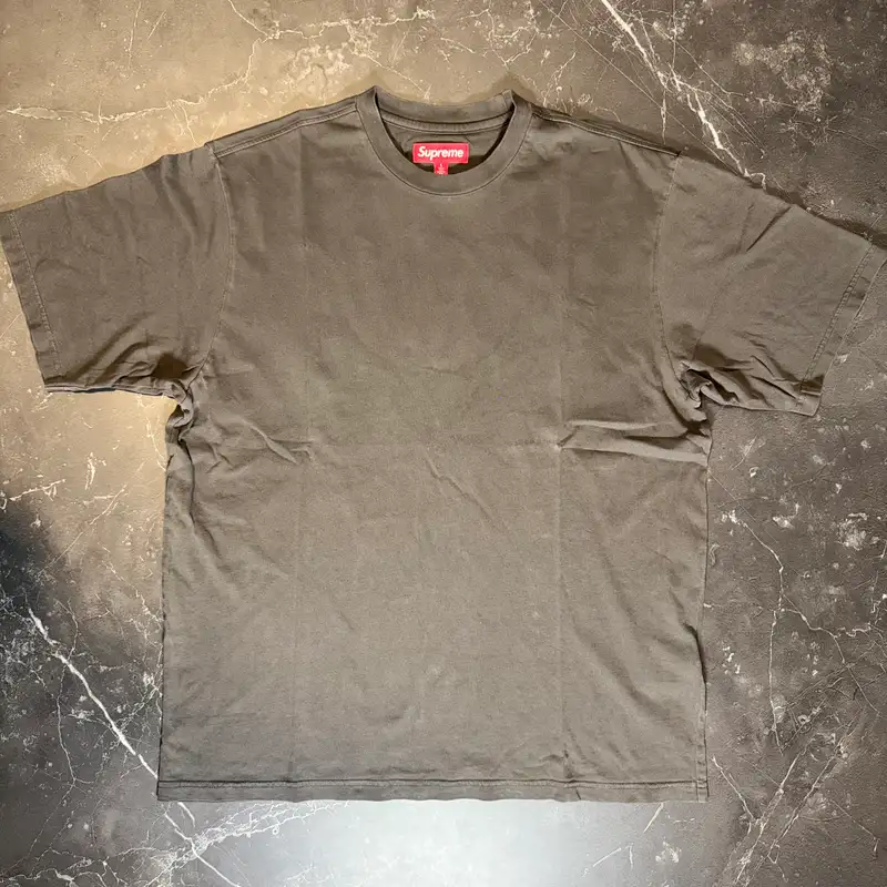Supreme Rhinestone Script S/S Top Black - 1