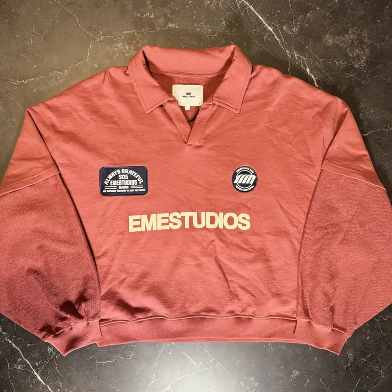 Eme Studios O Connor Marsala Crewneck - 1