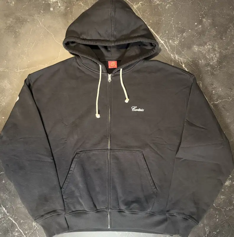 Corteiz Gabriel Moses Zip Up Black - 1