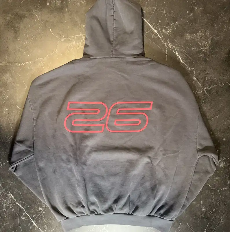 Essentials 90's Hoodie Iron Grey 2