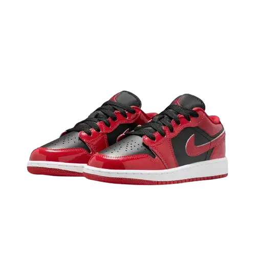 Jordan 1 Low Patent Bred - 1