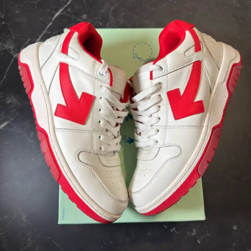 Off-White Out of Office White Red - 1