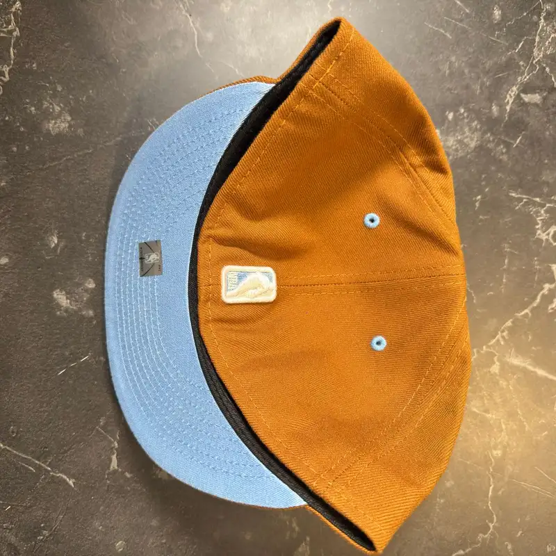 New Era Bulls Brown Hat 2
